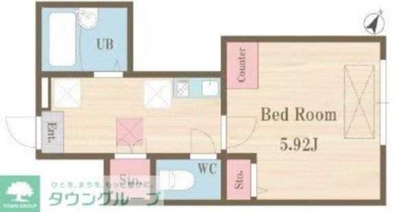 フローラメゾン北大塚の物件間取画像